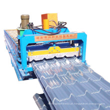 Peças sobressalentes grátis Chapa de aço corrugado Máquina de formação de rolo de azulejo esmaltado